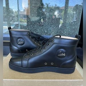 Christian Louboutins Men High Top Sneaker Size 44 Brand New